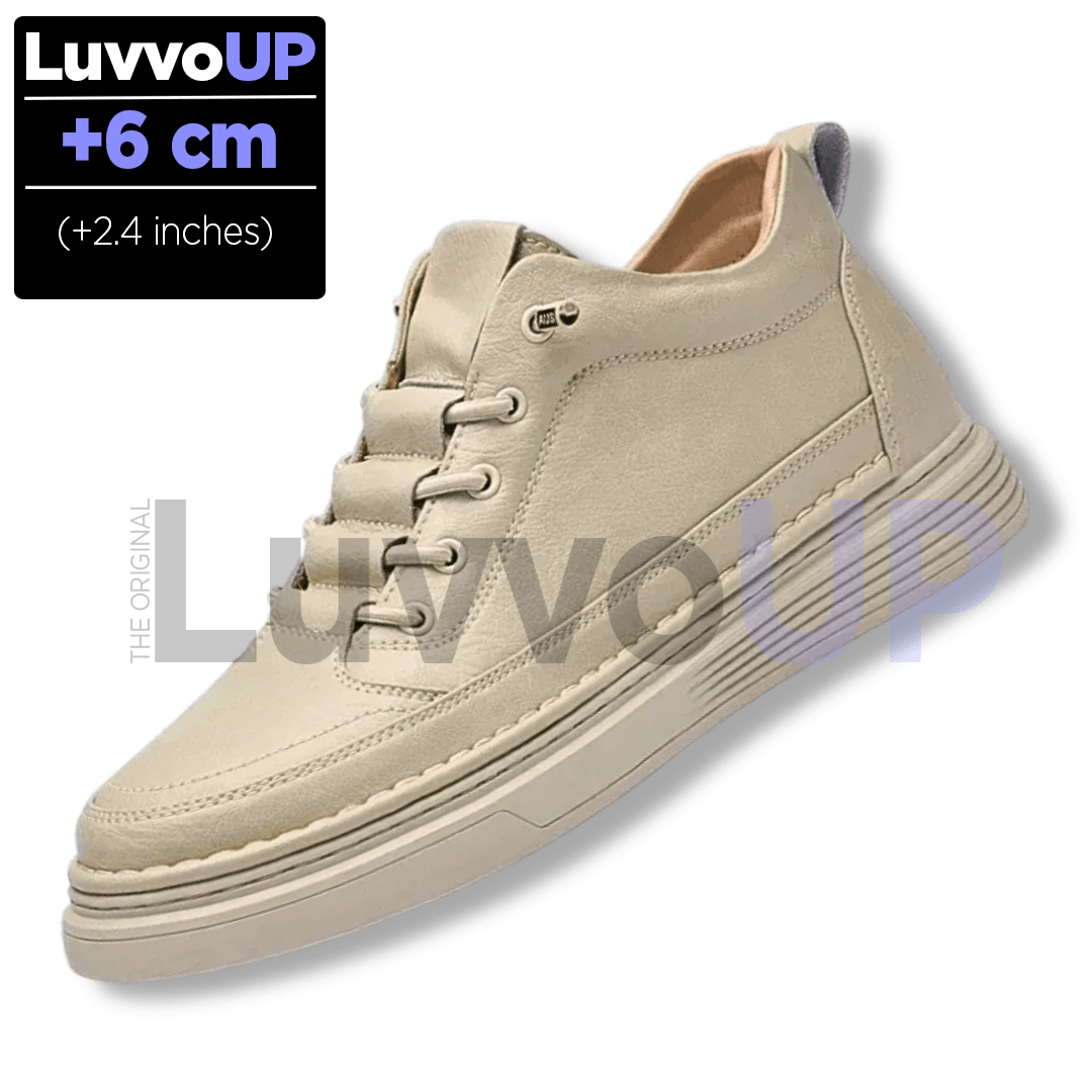 Get Luvvo Height-Increasing Shoes Beige / (2.4 inches - 6 cm) / 5.5 LuvvoUP YUKA Height-Boosting Shoes