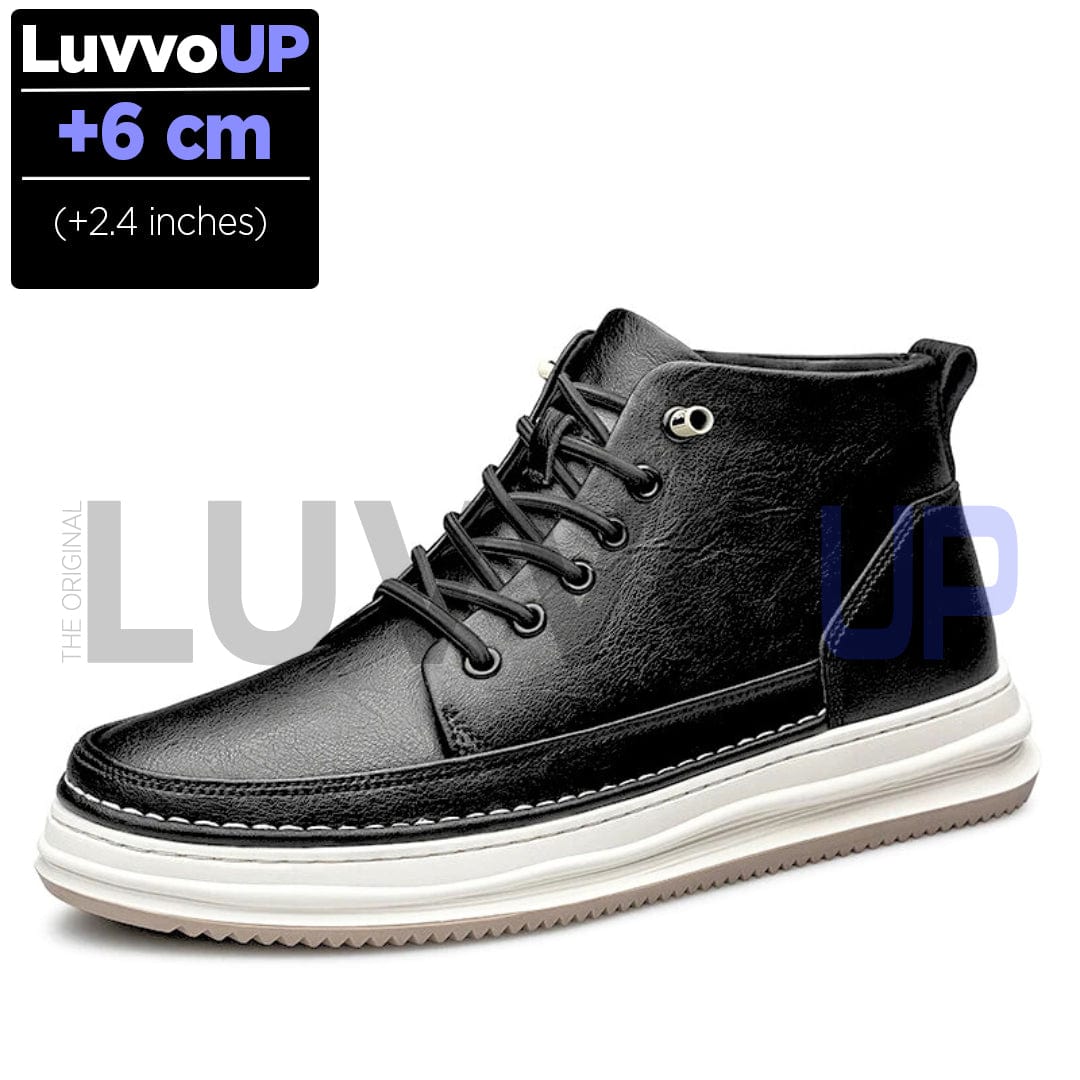 Get Luvvo Height-Increasing Shoes Black / (2.4 inches - 6 cm) / 5.5 LuvvoUP PIONEER Height-Boosting Boot
