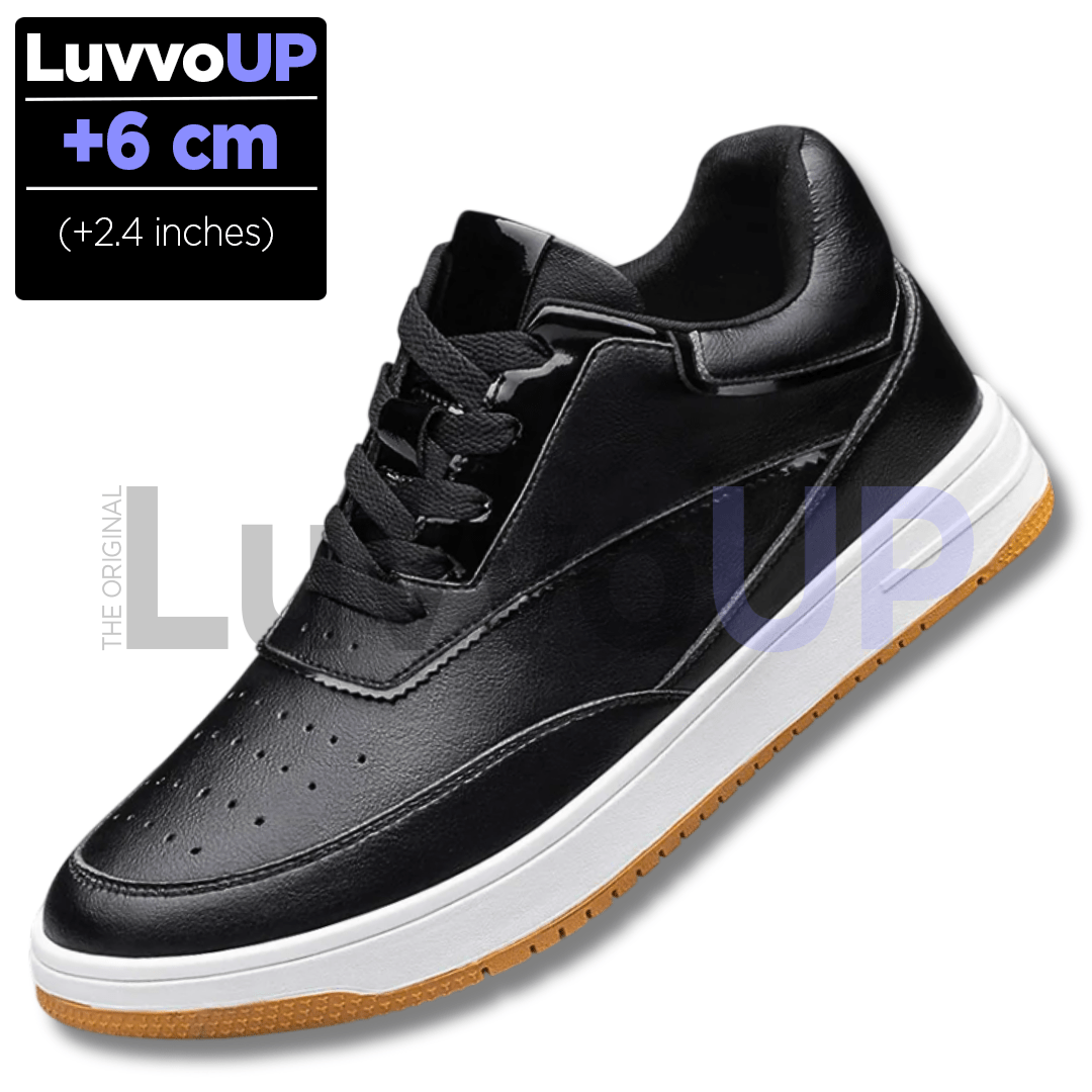 Get Luvvo Height-Increasing Shoes Black / (2.4 inches - 6 cm) / 5 LuvvoUP EXALTO Height-Boosting Sneaker