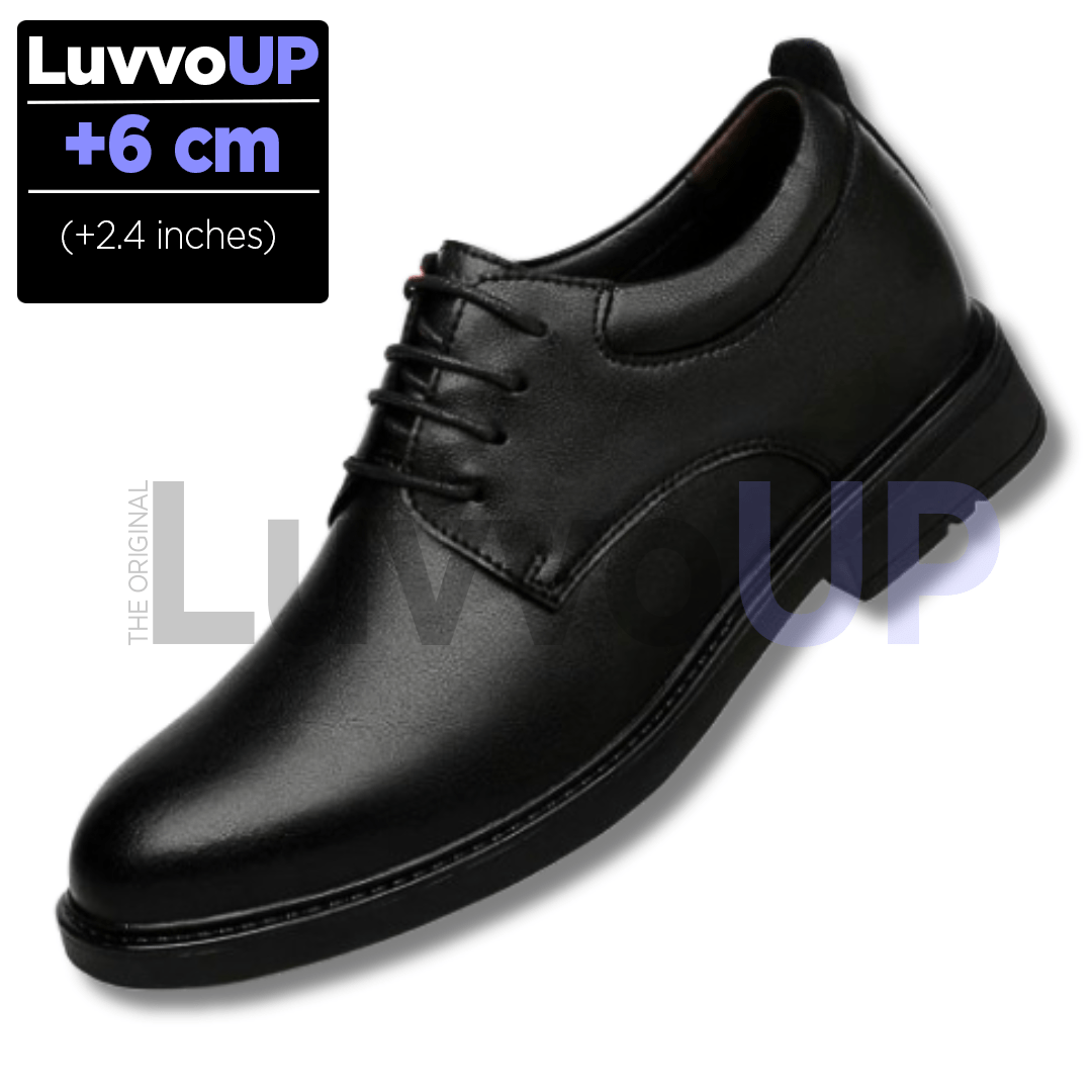 Get Luvvo Height-Increasing Shoes Black / (2.4 inches - 6 cm) / 5 LuvvoUP FORMAL Height-Boosting Shoes