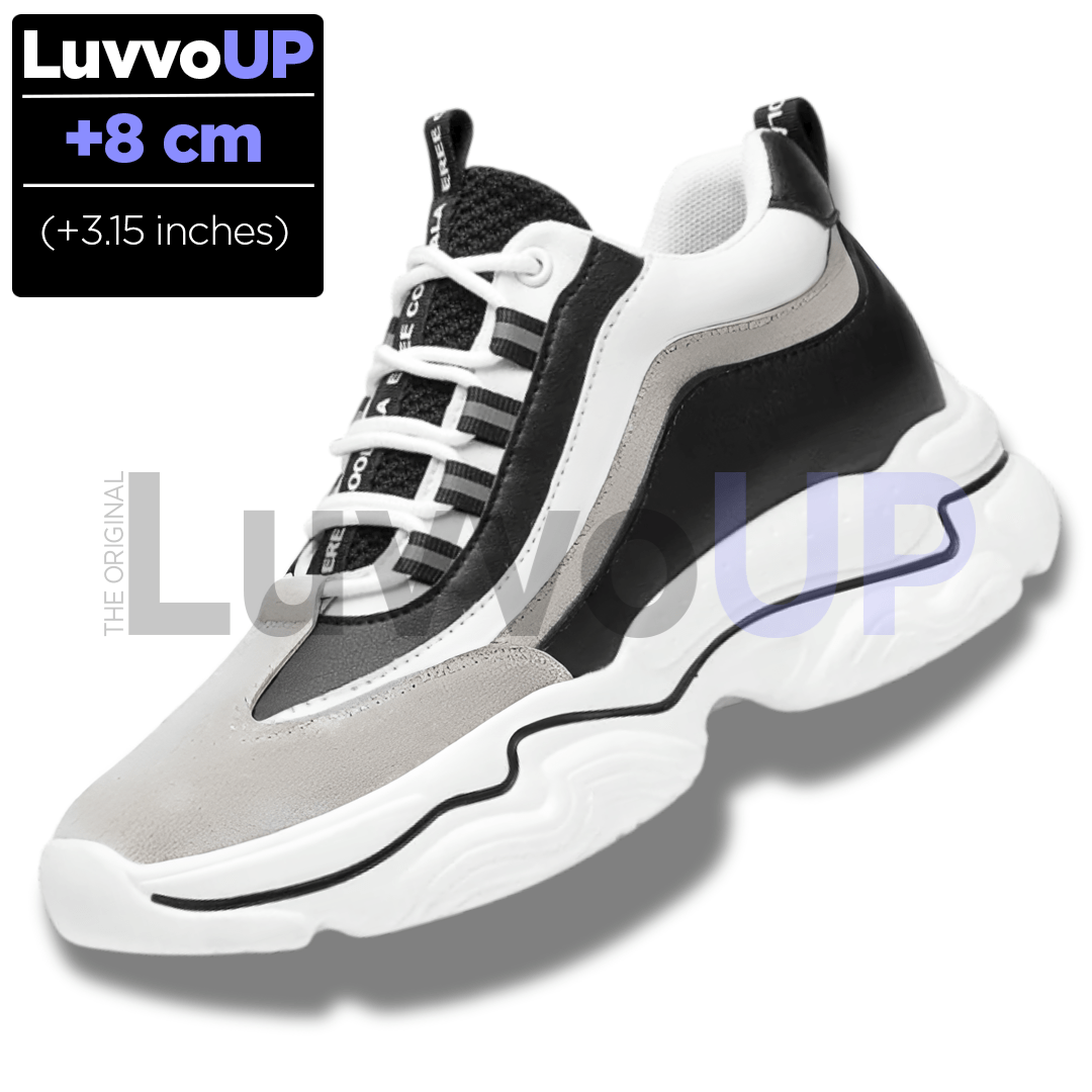 Get Luvvo Height-Increasing Shoes Black / (3.15 inches - 8 cm) / 5.5 LuvvoUP LUXEND Height-Boosting Sport Shoes