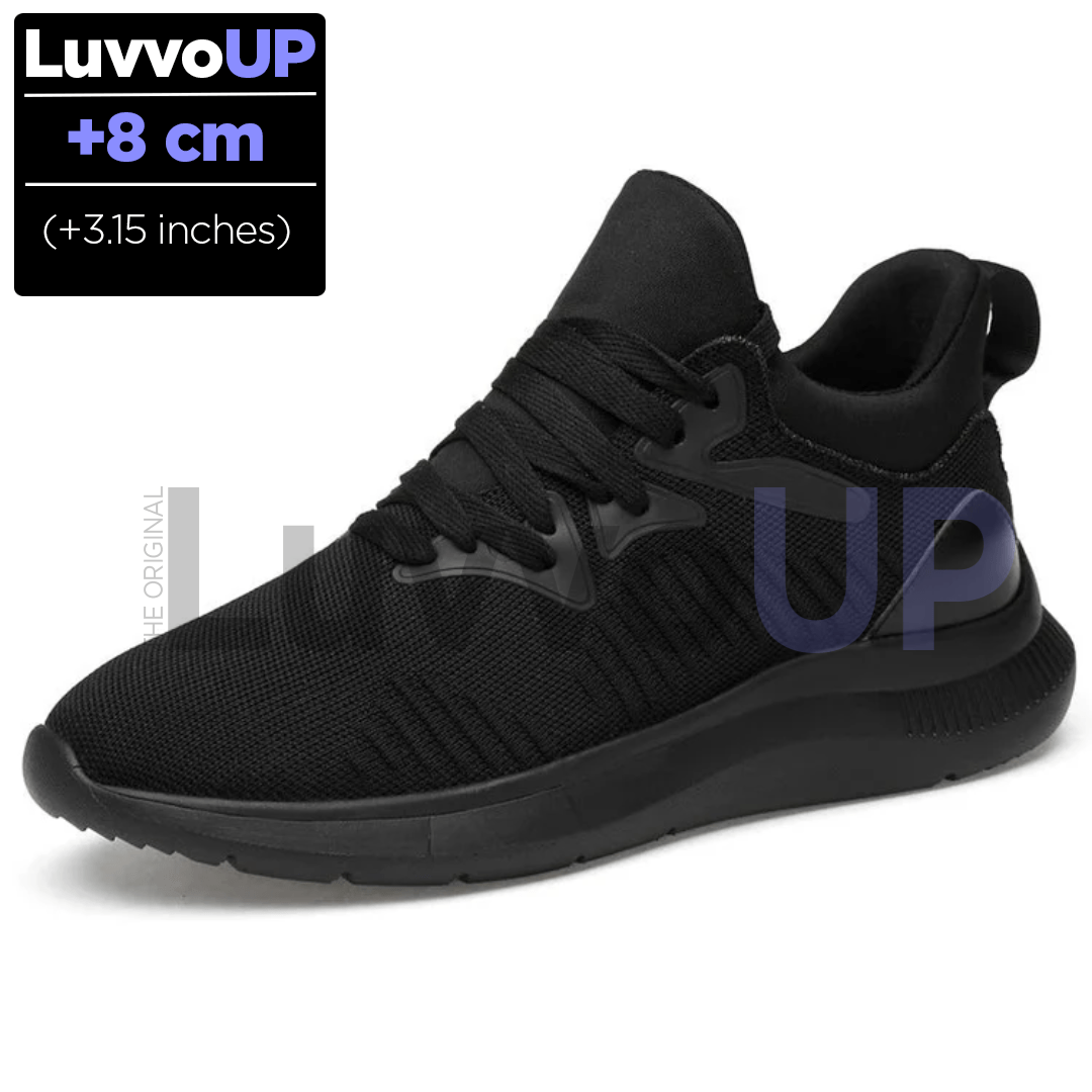 Get Luvvo Height-Increasing Shoes Black / (3.15 inches - 8 cm) / 5.5 LuvvoUP MAXUP Height-Boosting Sport Shoes