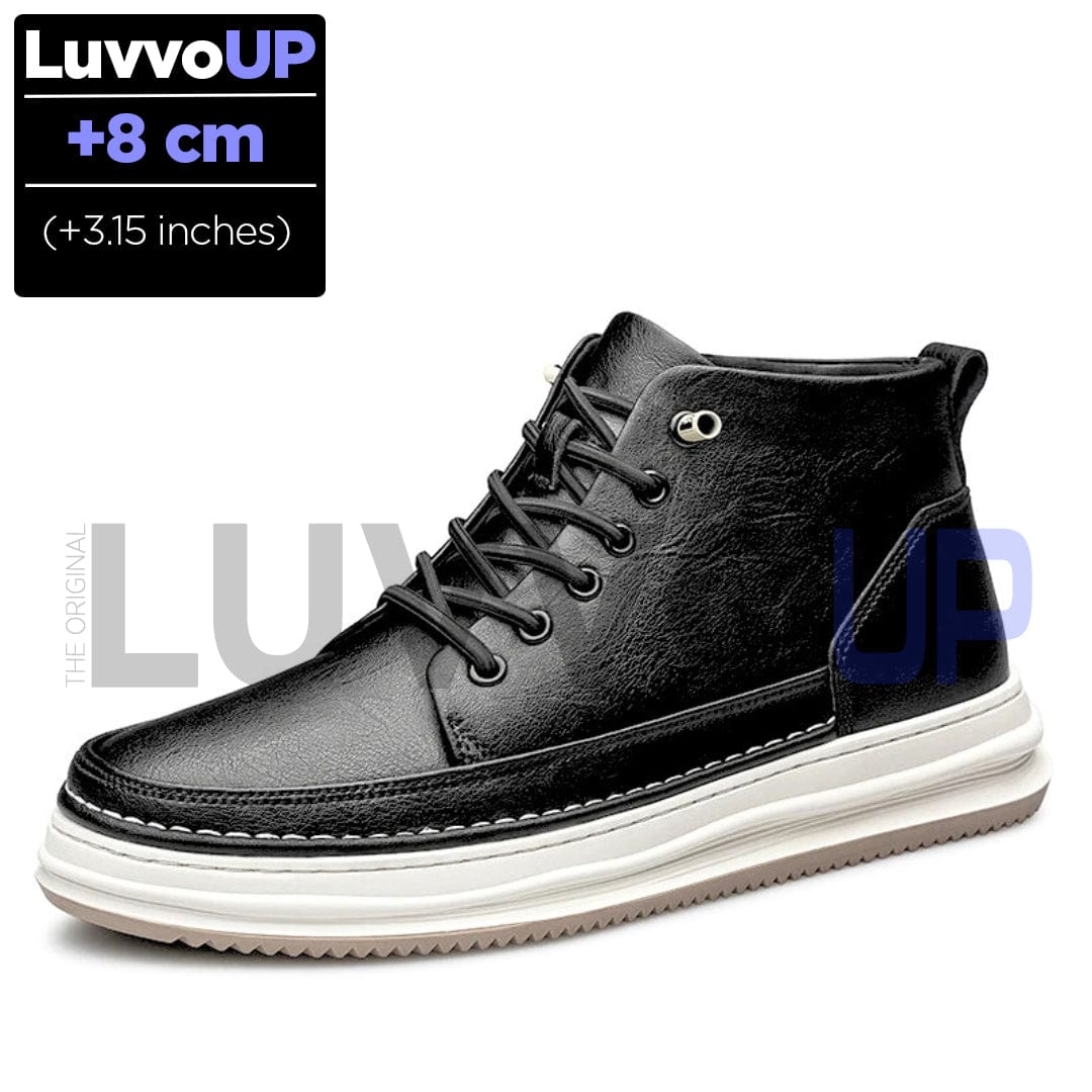 Get Luvvo Height-Increasing Shoes Black / (3.15 inches - 8 cm) / 5.5 LuvvoUP PIONEER Height-Boosting Boot