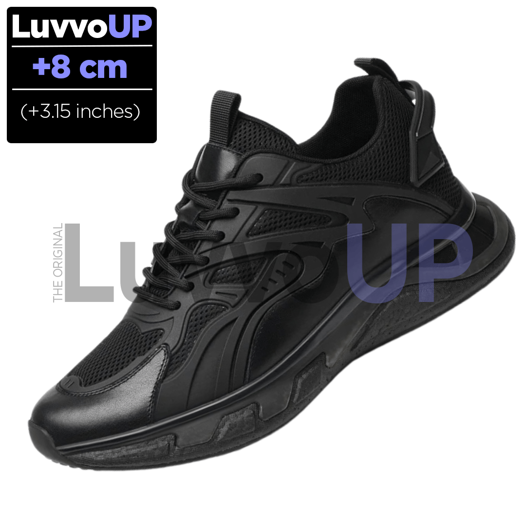 Get Luvvo Height-Increasing Shoes Black / (3.15 inches - 8 cm) / 5.5 LuvvoUP TALLARO Height-Boosting Sport Shoes