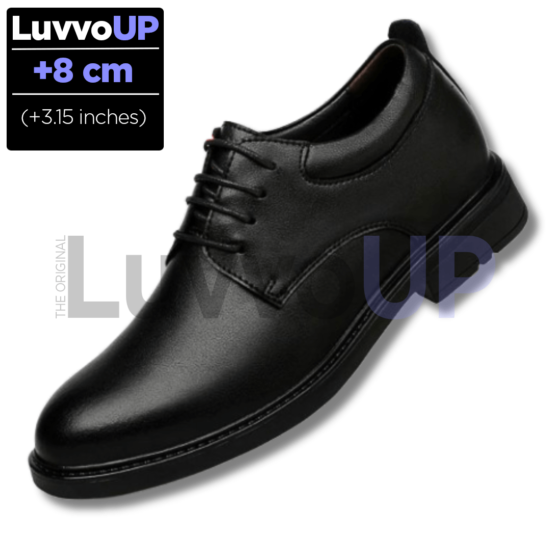 Get Luvvo Height-Increasing Shoes Black / (3.15 inches - 8 cm) / 5 LuvvoUP FORMAL Height-Boosting Shoes