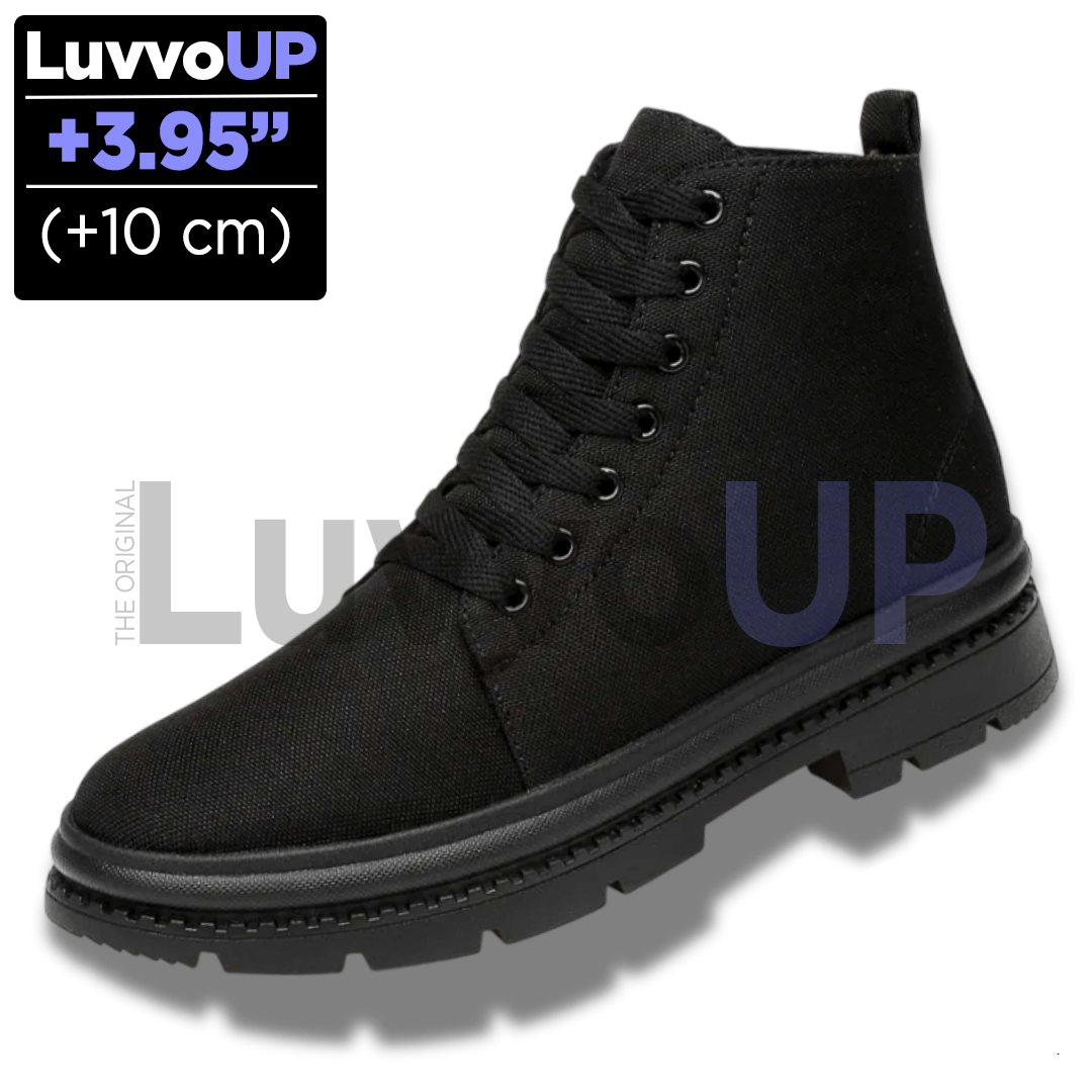 Get Luvvo Height-Increasing Shoes Black / (3.95 inches - 10 cm) / 5.5 LuvvoUP HEVARO Height-Boosting Boots