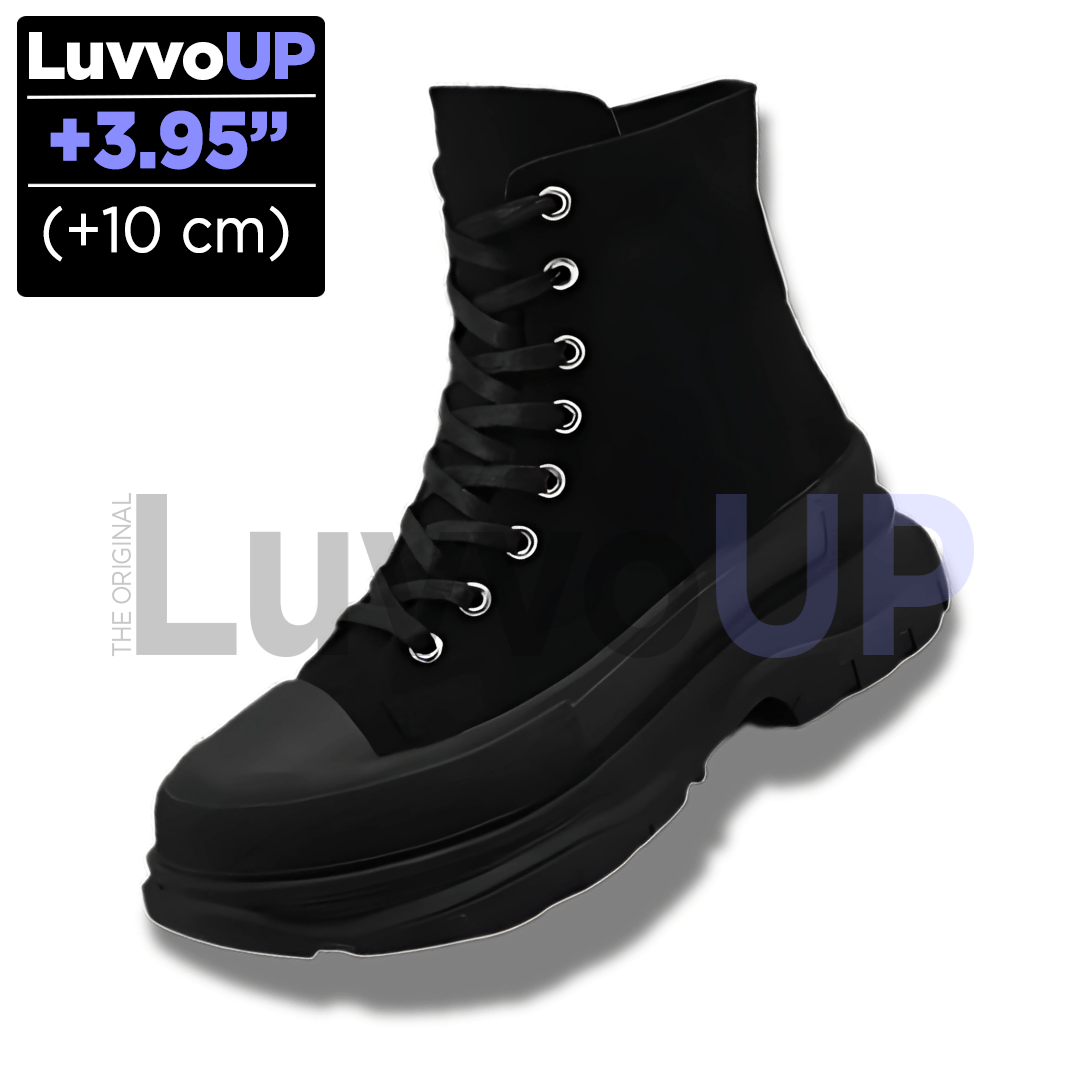 Get Luvvo Height-Increasing Shoes Black / (3.95 inches - 10 cm) / 6 LuvvoUP PROWA Height-Boosting Boots