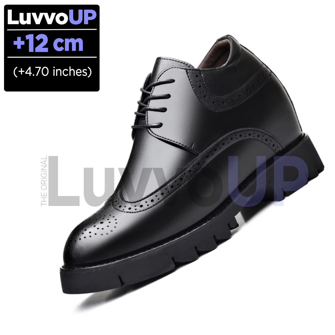 Get Luvvo Height-Increasing Shoes Black / (4.7 inches - 12 cm) / 6 LuvvoUP VOLTOR Casual Height-Boosting Shoes