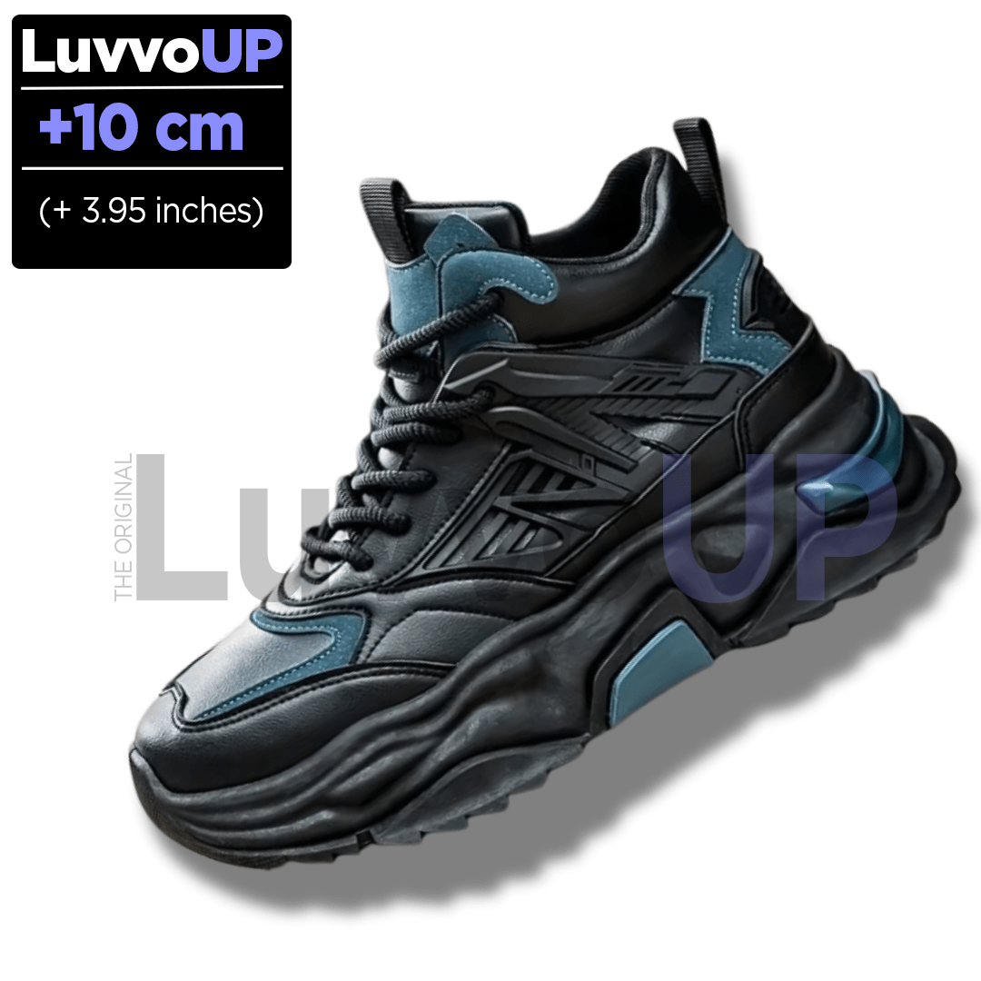 Get Luvvo Height-Increasing Shoes Black&Blue / (3.95 inches - 10 cm) / 6 LuvvoUP TALLIN Height-Boosting Sport Shoes