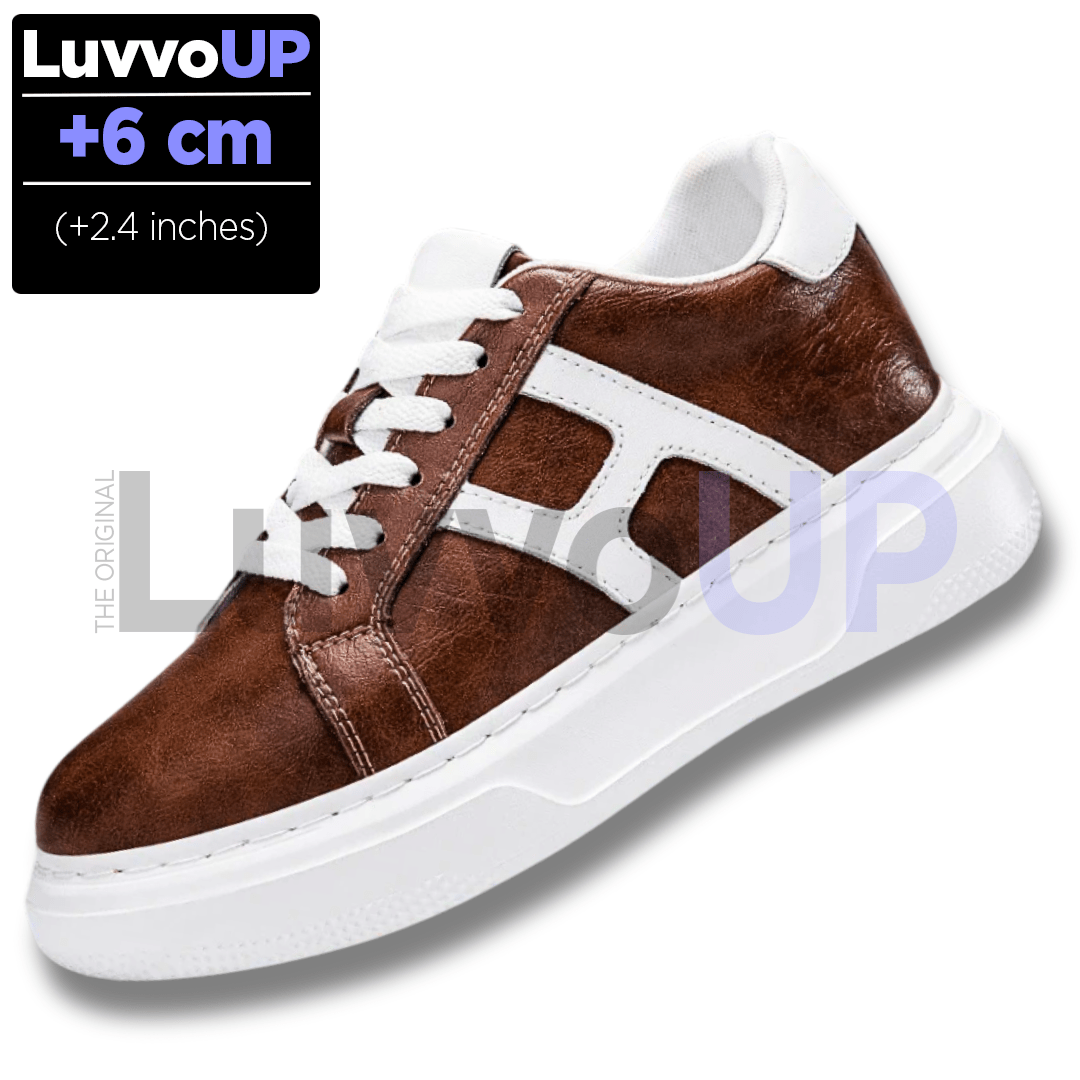 Get Luvvo Height-Increasing Shoes Brown / (2.4 inches - 6 cm) / 5.5 LuvvoUP DOROFT Height-Boosting Sneaker