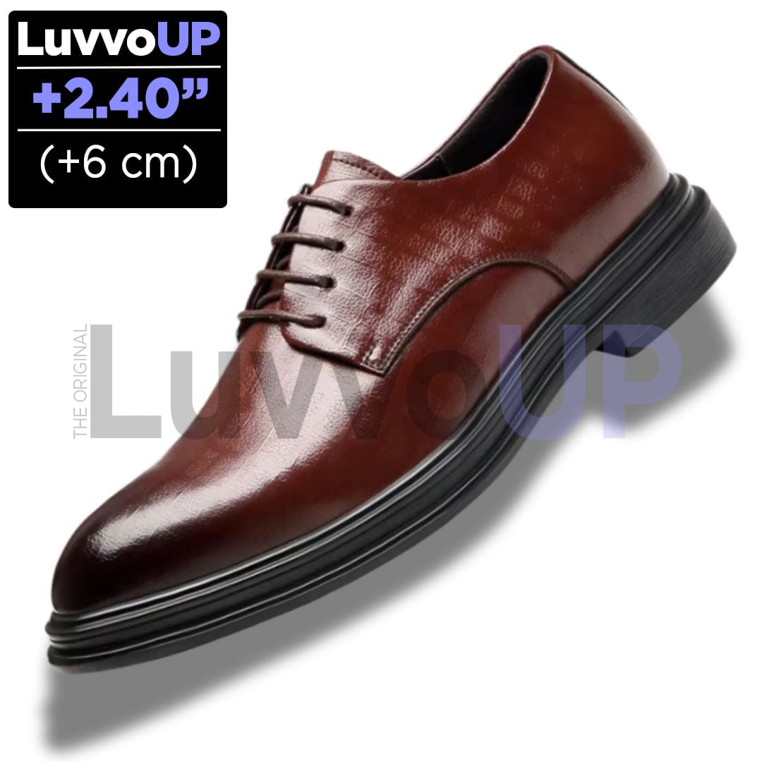 Get Luvvo Height-Increasing Shoes Brown / (2.4 inches - 6 cm) / 5.5 LuvvoUP NIVO Casual Height-Boosting Shoes