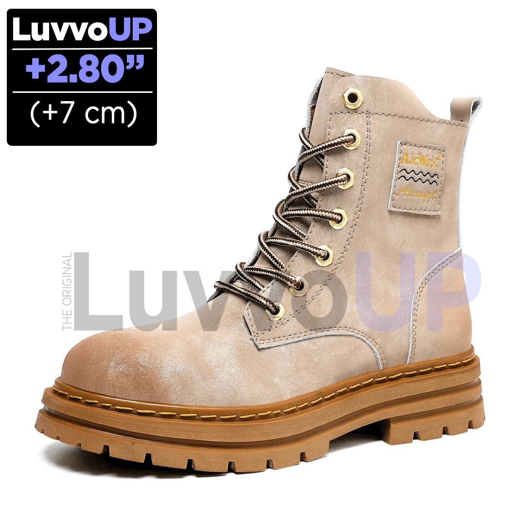 Get Luvvo Height-Increasing Shoes Brown / (2.8 inches - 7 cm) / 5.5 LuvvoUP TREKUP Height-Boosting Boots