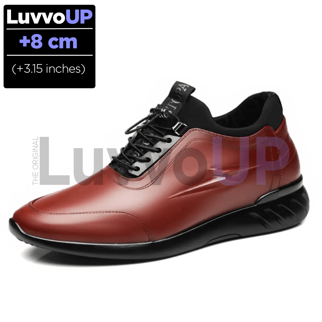 Get Luvvo Height-Increasing Shoes Brown / (3.15 inches - 8 cm) / 6 LuvvoUP BOLDEN Height-Boosting Shoes