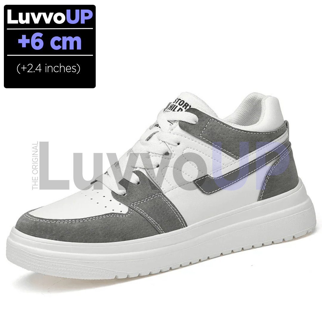 Get Luvvo Height-Increasing Shoes Dark Gray / (2.4 inches - 6 cm) / 5 LuvvoUP VERTO Height-Boosting Sneaker