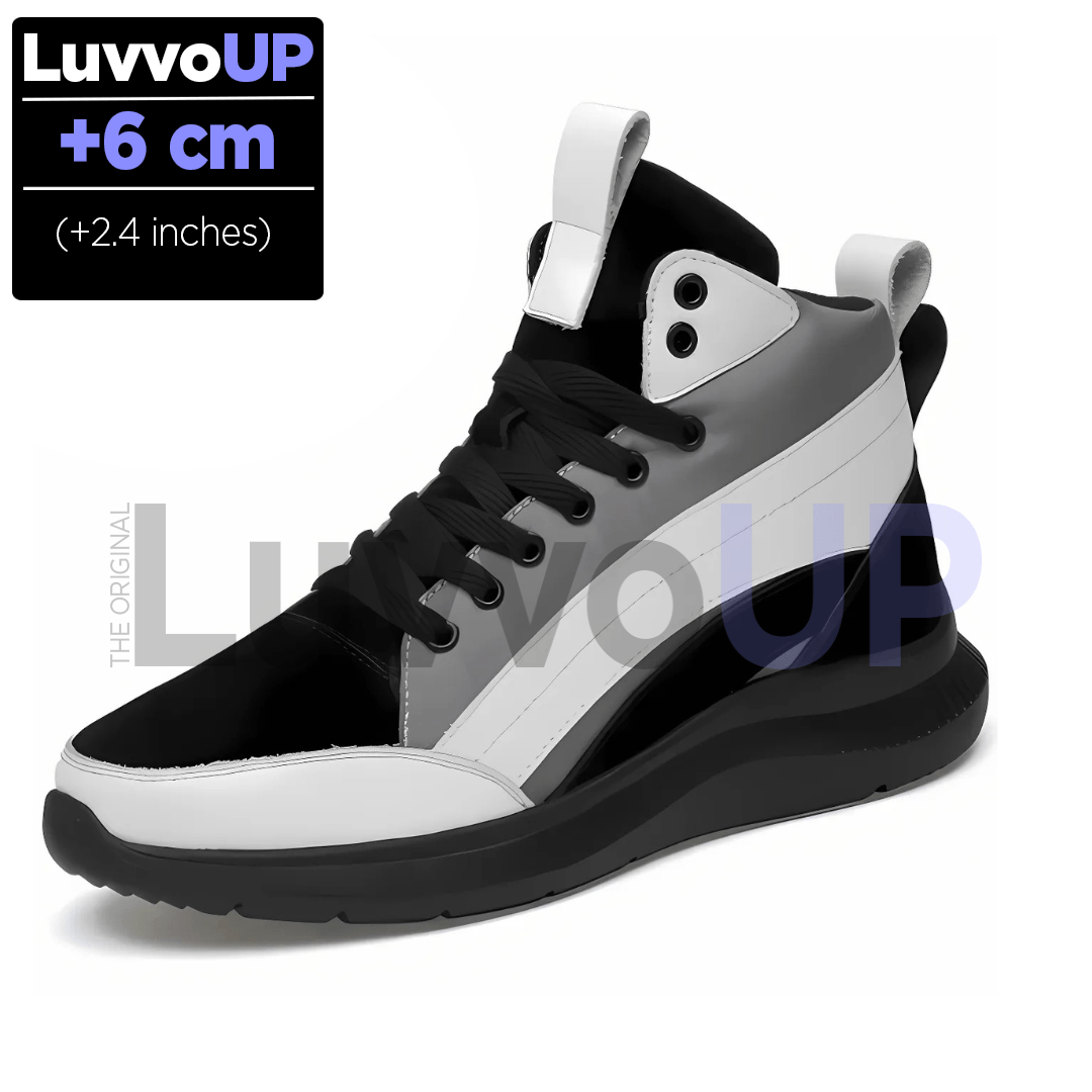 Get Luvvo Height-Increasing Shoes Gray / (2.4 inches - 6 cm) / 5 LuvvoUP STEPGO Height-Boosting Boots