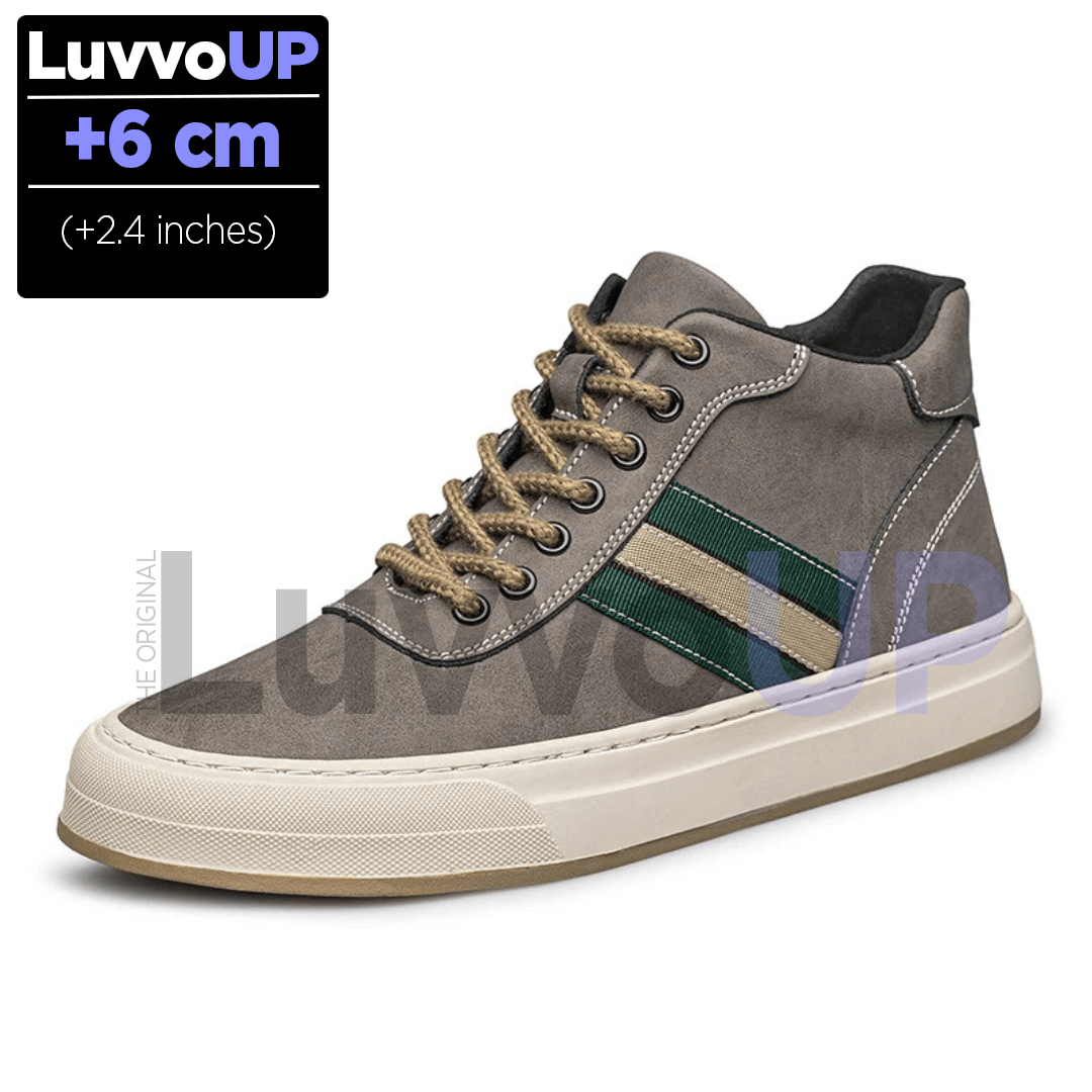 Get Luvvo Height-Increasing Shoes Gray  / (2.4 inches - 6 cm) / 6 LuvvoUP GAVON Height-Boosting Boot