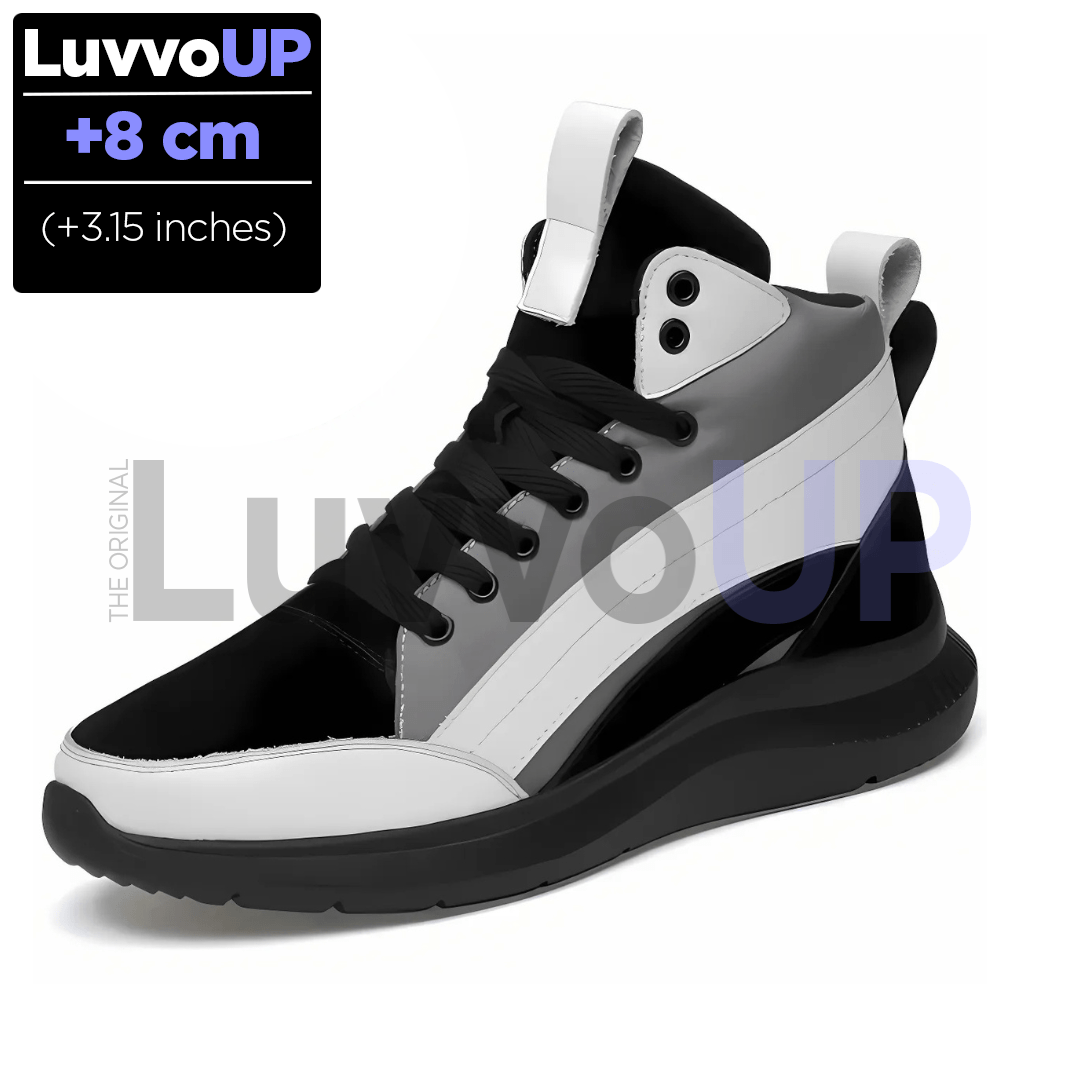 Get Luvvo Height-Increasing Shoes Gray / (3.15 inches - 8 cm) / 5 LuvvoUP STEPGO Height-Boosting Boots