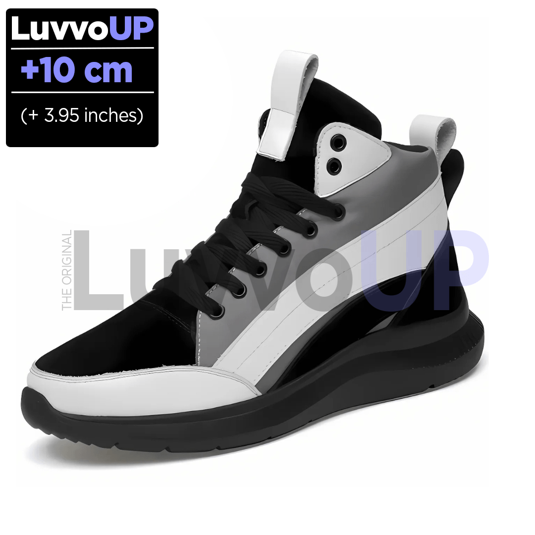 Get Luvvo Height-Increasing Shoes Gray / (3.95 inches - 10 cm) / 5 LuvvoUP STEPGO Height-Boosting Boots