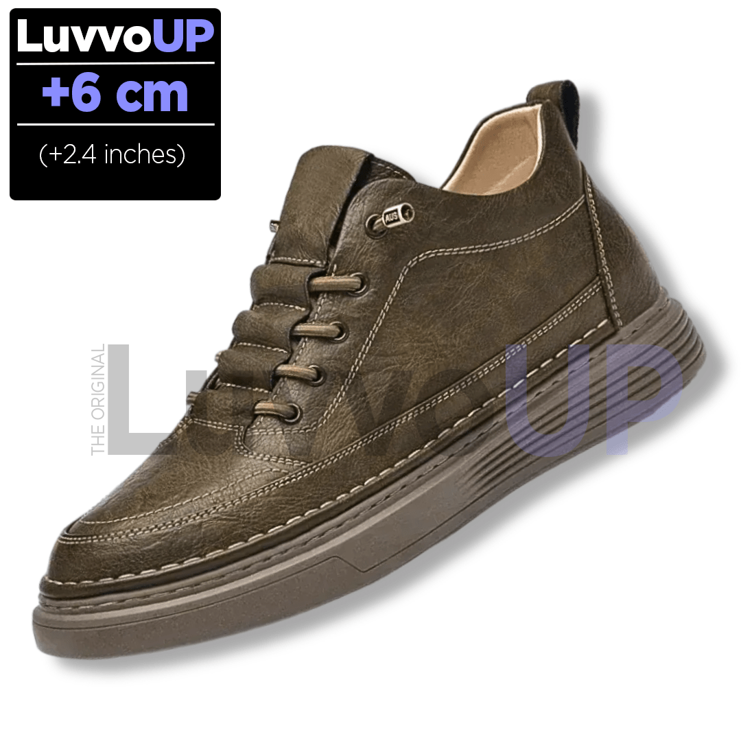 Get Luvvo Height-Increasing Shoes Khaki / (2.4 inches - 6 cm) / 5.5 LuvvoUP YUKA Height-Boosting Shoes