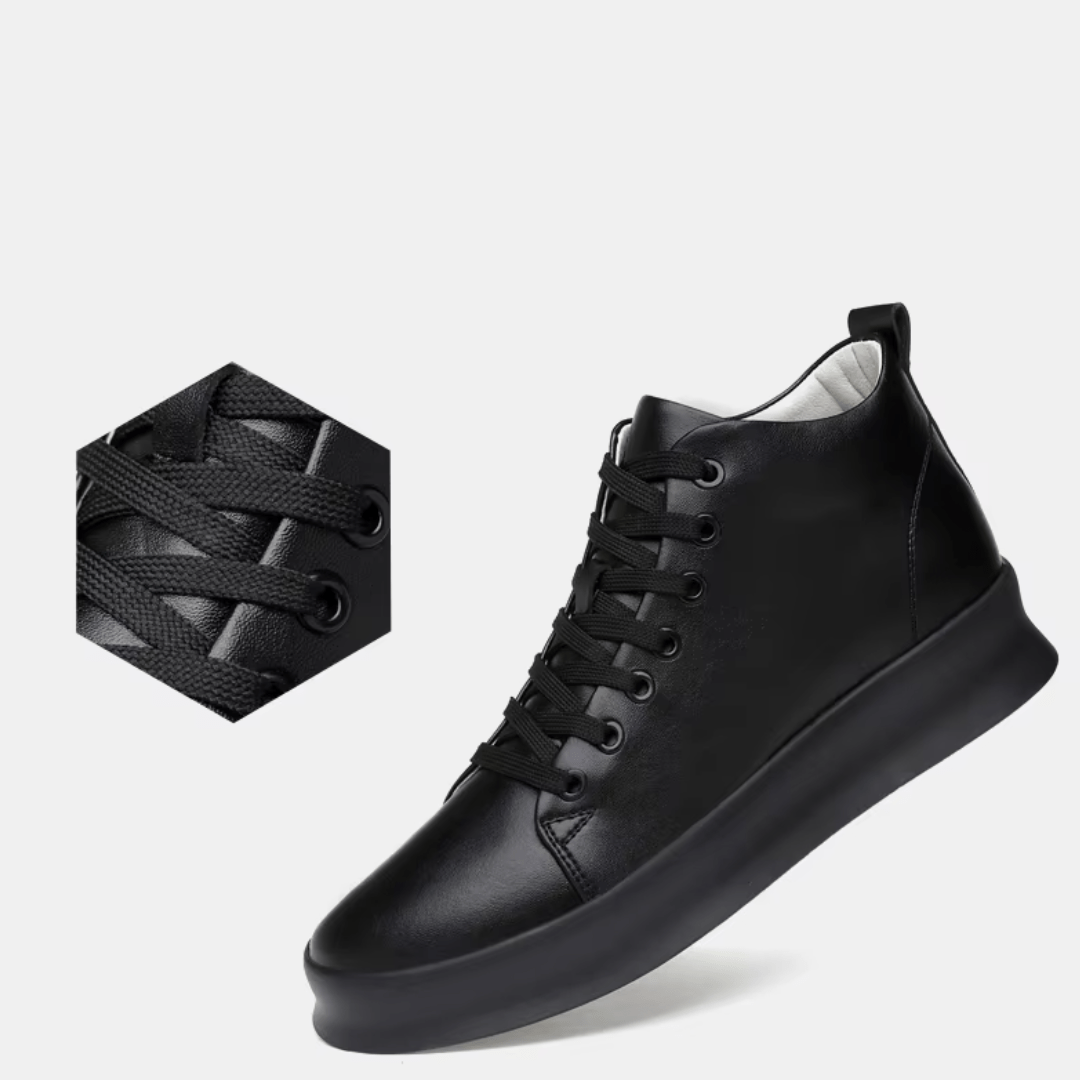 Get Luvvo Height-Increasing Shoes LuvvoUP ACHILLES Height-Boosting Leather Boots