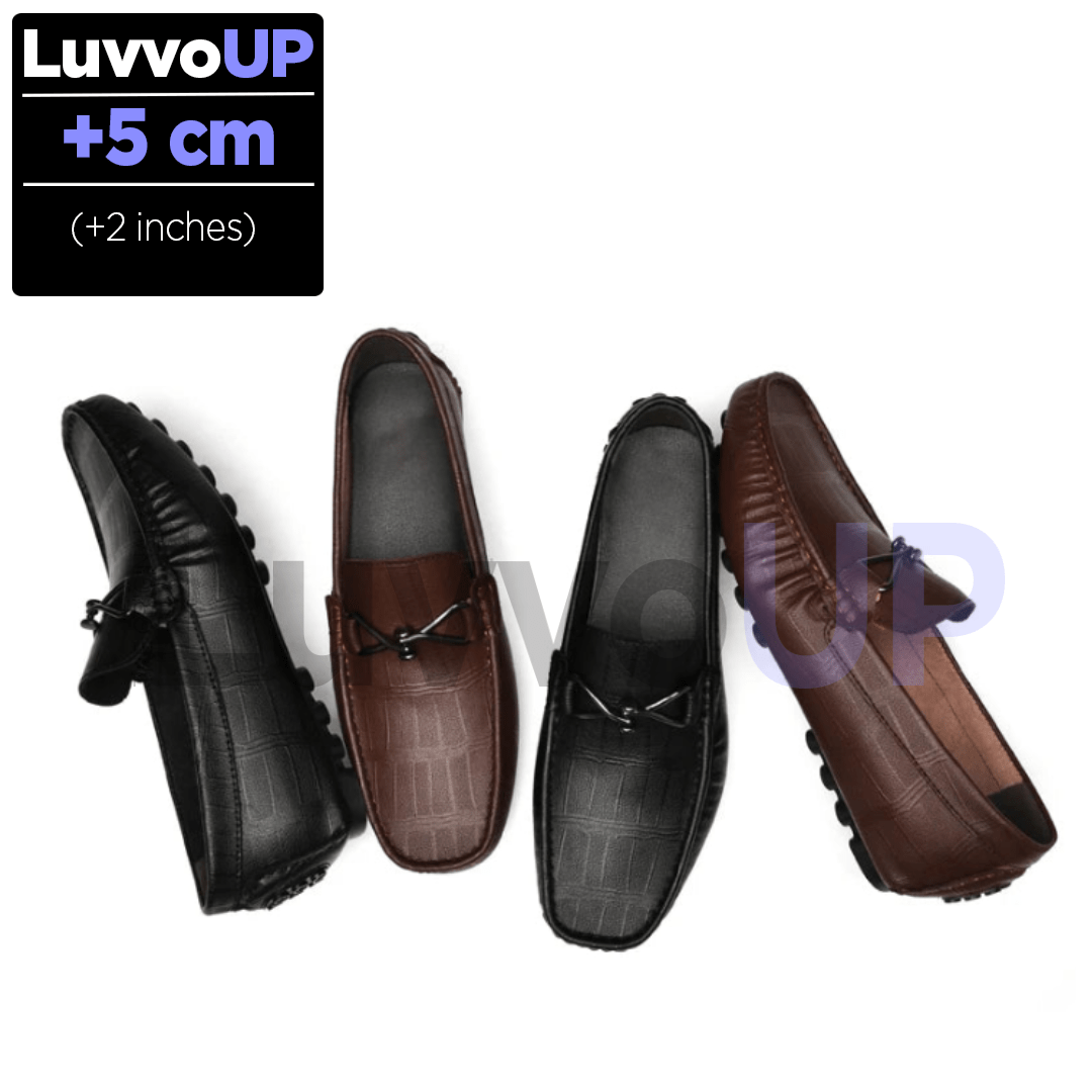 Get Luvvo Height-Increasing Shoes LuvvoUP HERITAGE Casual Height-Boosting Leather Shoes