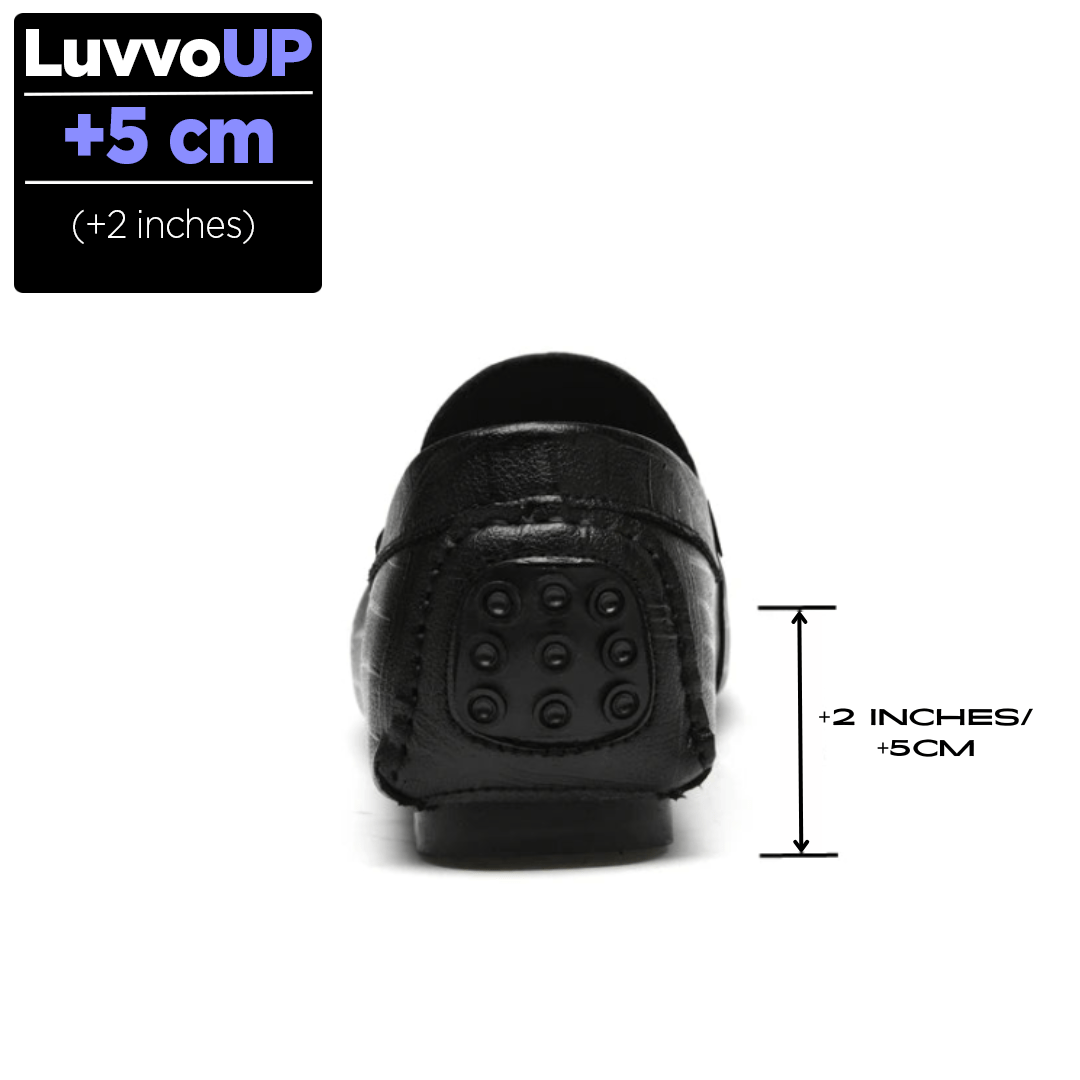 Get Luvvo Height-Increasing Shoes LuvvoUP HERITAGE Casual Height-Boosting Leather Shoes