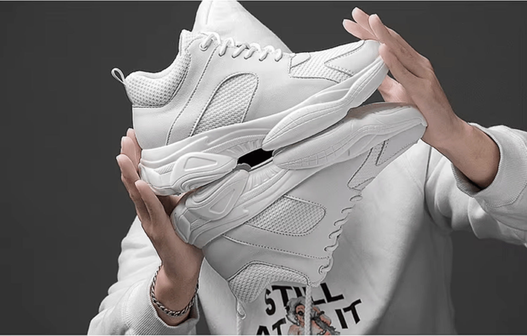 Get Luvvo Height-Increasing Shoes LuvvoUP RISEEK Height-Boosting Sport Shoes