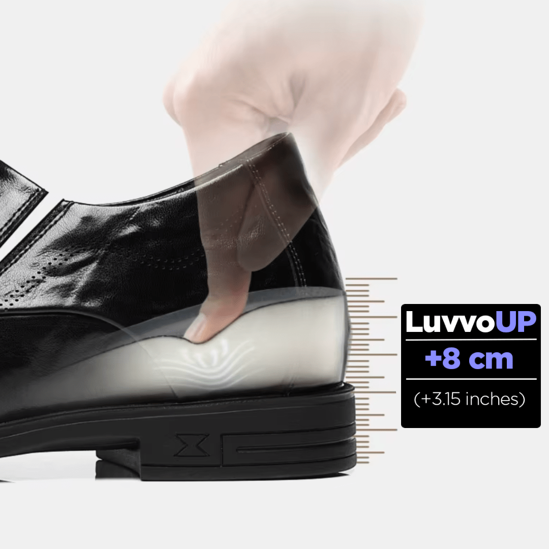 Get Luvvo Height-Increasing Shoes LuvvoUP SKY Formal Height-Boosting Shoes
