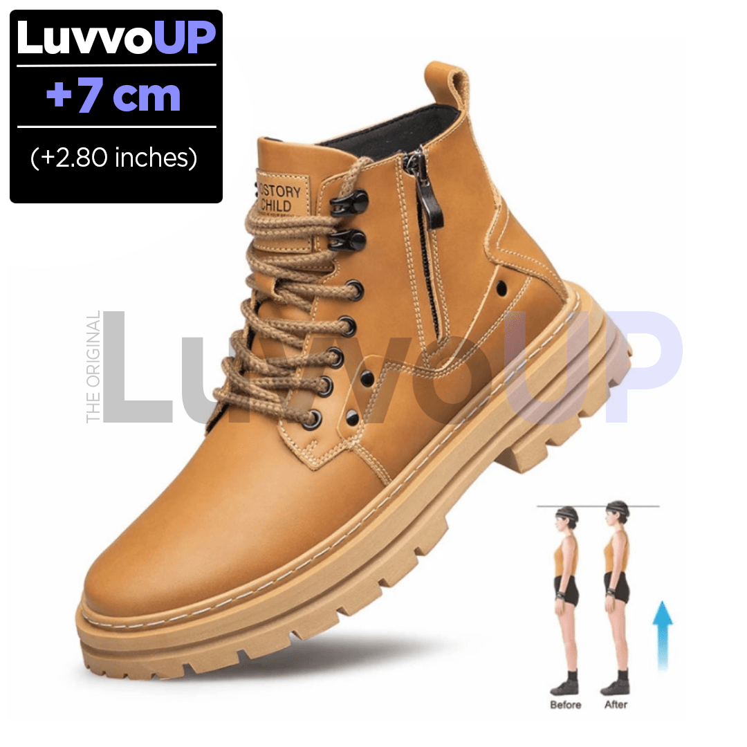 Get Luvvo Height-Increasing Shoes LuvvoUP VANGUARD Height-Boosting Boots