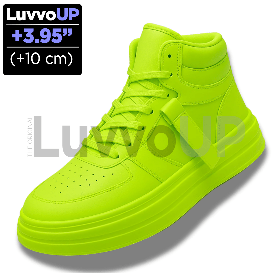 Get Luvvo Height-Increasing Shoes Neon / (3.95 inches - 10 cm) / 6 LuvvoUP ELEVAN Height-Boosting Shoes