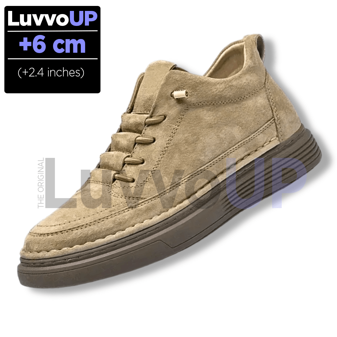 Get Luvvo Height-Increasing Shoes Sand / (2.4 inches - 6 cm) / 5.5 LuvvoUP YUKA Height-Boosting Shoes
