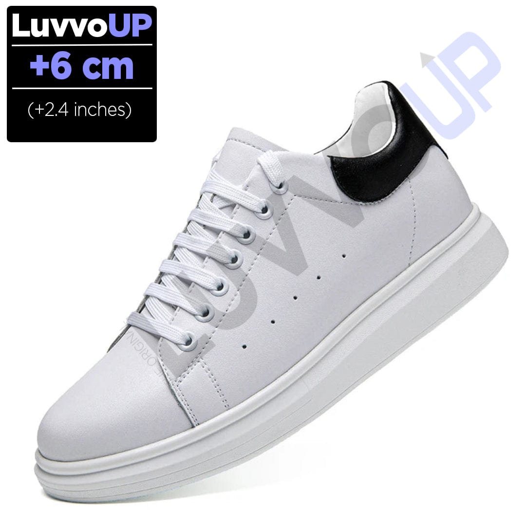 Get Luvvo Height-Increasing Shoes White / (2.4 inches - 6 cm) / 5 LuvvoUP ELEGO Height-Boosting Sneaker
