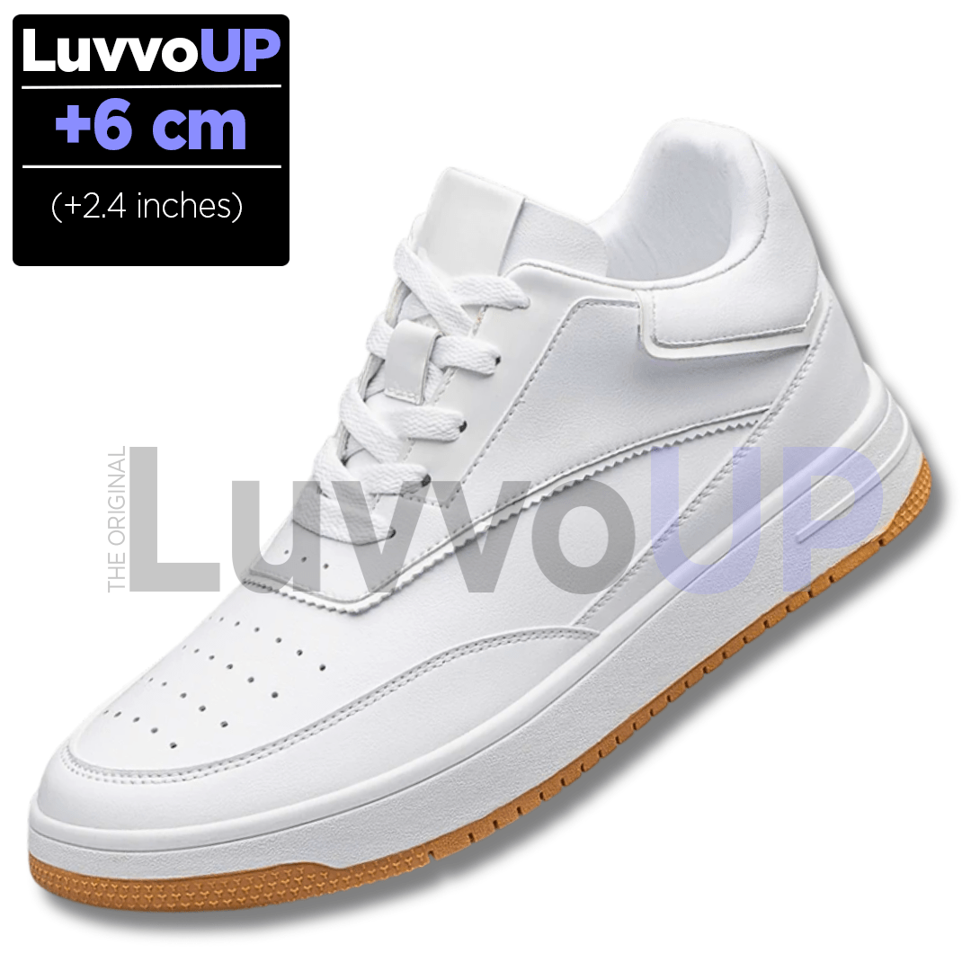 Get Luvvo Height-Increasing Shoes White / (2.4 inches - 6 cm) / 5 LuvvoUP EXALTO Height-Boosting Sneaker