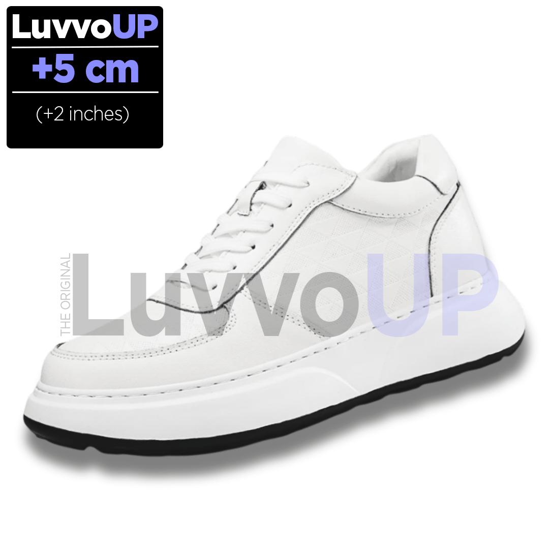 Get Luvvo Height-Increasing Shoes White / (2 inches - 5 cm) / 5.5 LuvvoUP LEVANTI Height-Boosting Sneaker