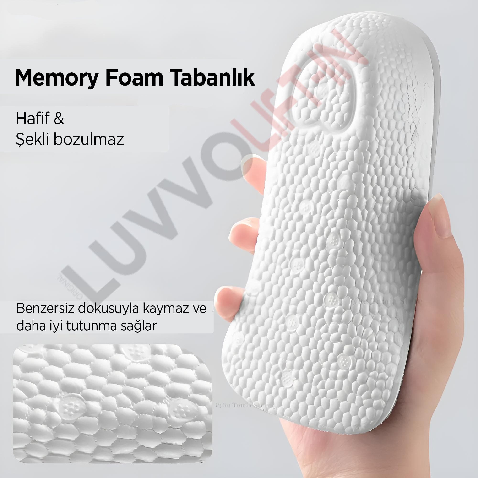 Get Luvvo LuvvoLIFT-IN Memory Foam Tabanlıklar