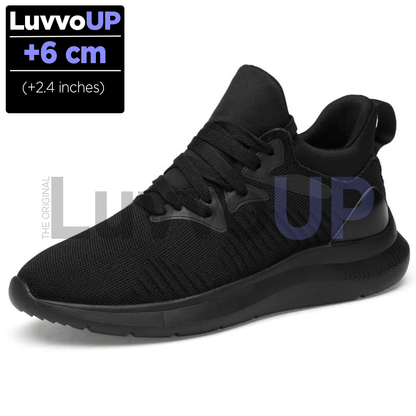 Get Luvvo Height-Increasing Shoes Black / (2.4 inches - 6 cm) / 5.5 LuvvoUP MAXUP Height-Boosting Sport Shoes