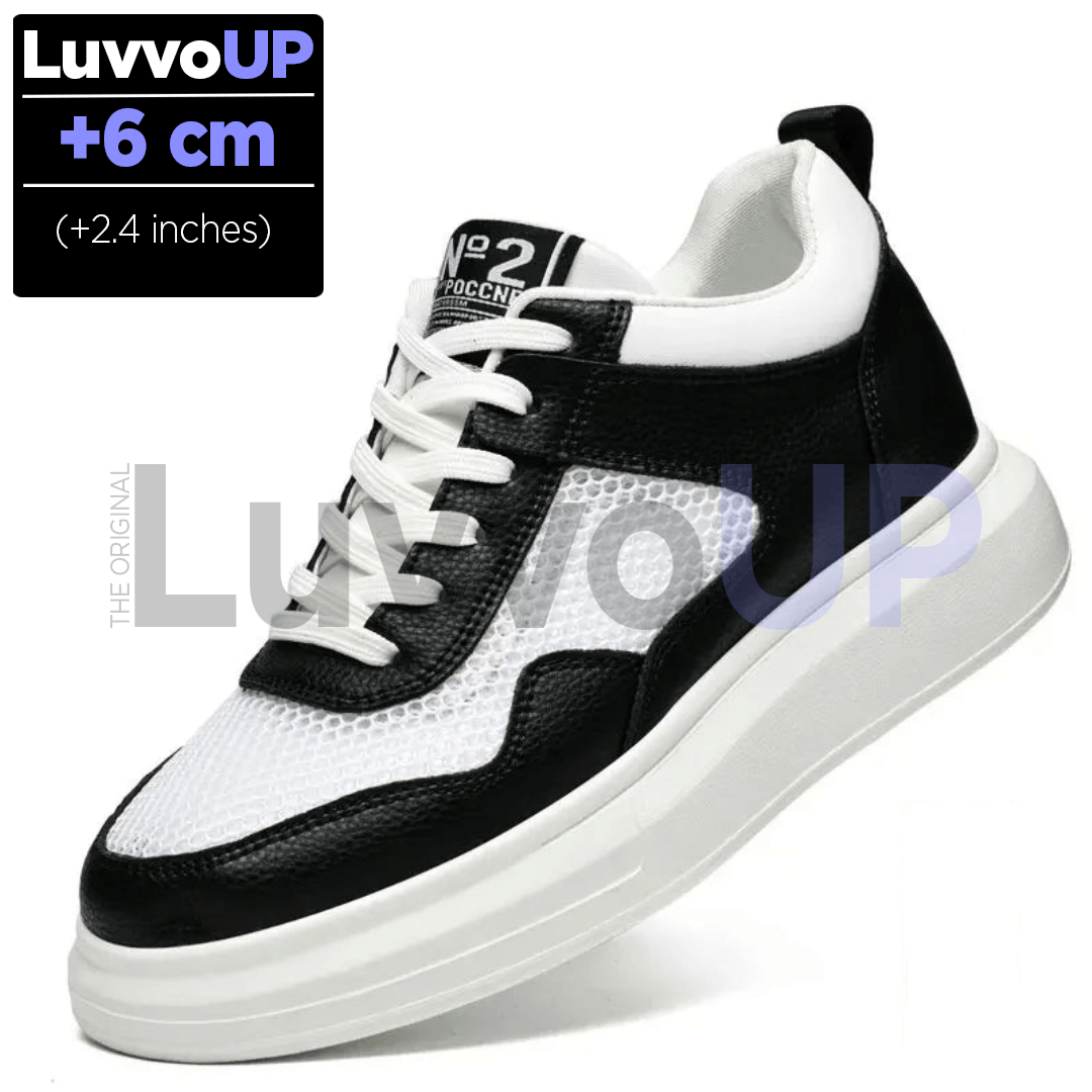 Get Luvvo Height-Increasing Shoes Black / (2.4 inches - 6 cm) / 5.5 LuvvoUP SKALON Height-Boosting Sneaker