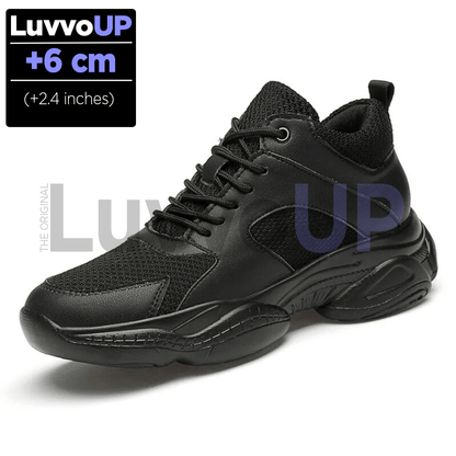 Get Luvvo Height-Increasing Shoes Black  / (2.4 inches - 6 cm) / 5 LuvvoUP RISEEK Height-Boosting Sport Shoes