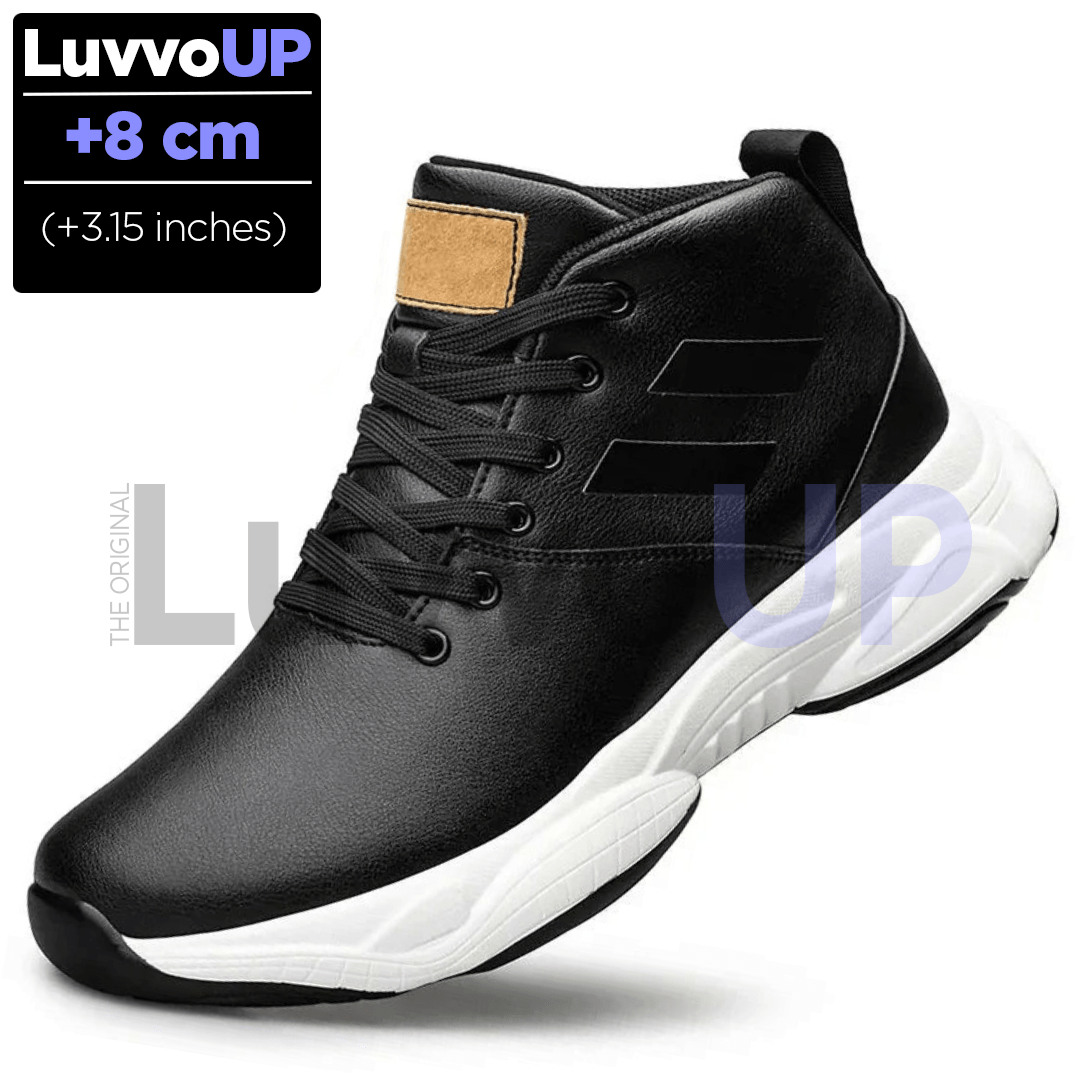 Get Luvvo Height-Increasing Shoes Black / (3.15 inches - 8 cm) / 5.5 LuvvoUP GRAVI Height-Boosting Sport Shoes