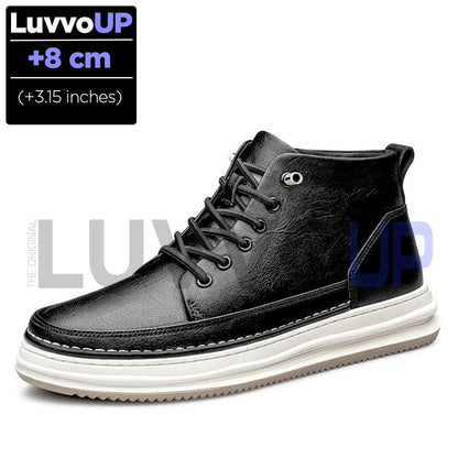 Get Luvvo Height-Increasing Shoes Black / (3.15 inches - 8 cm) / 5.5 LuvvoUP PIONEER Height-Boosting Boot