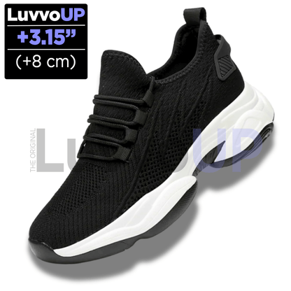 Get Luvvo Height-Increasing Shoes Black / (3.15 inches - 8 cm) / 5 LuvvoUP UPLYN Height-Boosting Sport Shoes
