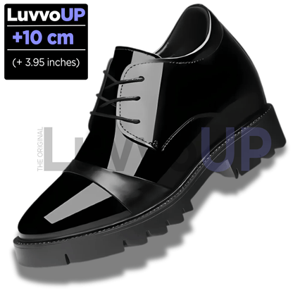 Get Luvvo Height-Increasing Shoes Black / (3.95 inches - 10 cm) / 5.5 LuvvoUP ROYAL Formal Height-Boosting Shoes