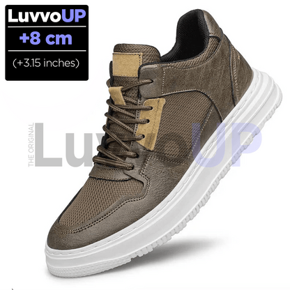 Get Luvvo Height-Increasing Shoes Brown / (3.15 inches - 8 cm) / 5.5 LuvvoUP HIVOR Casual Height-Boosting Shoes