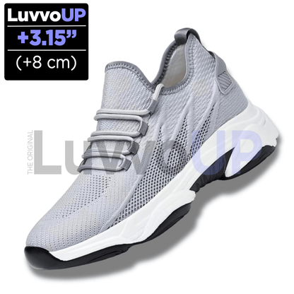 Get Luvvo Height-Increasing Shoes Gray / (3.15 inches - 8 cm) / 5 LuvvoUP UPLYN Height-Boosting Sport Shoes