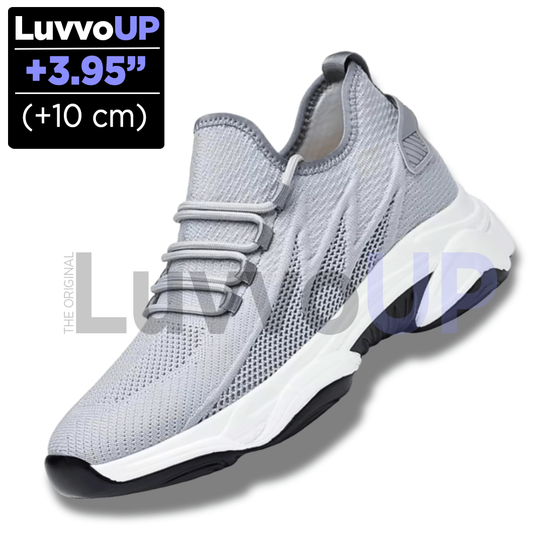 Get Luvvo Height-Increasing Shoes Gray / (3.95 inches - 10 cm) / 5 LuvvoUP UPLYN Height-Boosting Sport Shoes