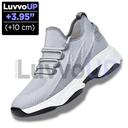 Get Luvvo Height-Increasing Shoes Gray / (3.95 inches - 10 cm) / 5 LuvvoUP UPLYN Height-Boosting Sport Shoes