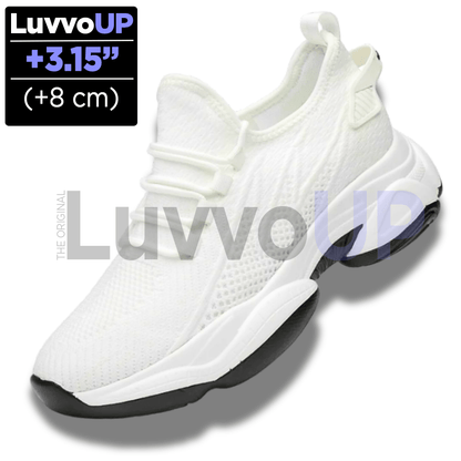 Get Luvvo Height-Increasing Shoes White / (3.15 inches - 8 cm) / 5 LuvvoUP UPLYN Height-Boosting Sport Shoes