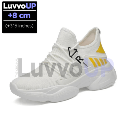 Get Luvvo Height-Increasing Shoes Yellow / (3.15 inches - 8 cm) / 5.5 LuvvoUP METRIK Height-Boosting Sport Shoes