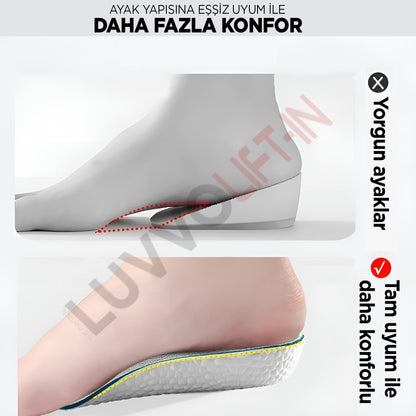 Get Luvvo LuvvoLIFT-IN Memory Foam Tabanlıklar