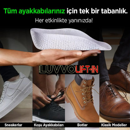 Get Luvvo LuvvoLIFT-IN Ortopedik Topuk Destekli Boy Uzatan Ped 2.0